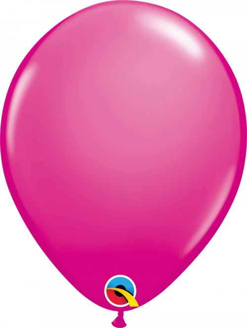 Balão latex Qualatex Wild Berry 11"