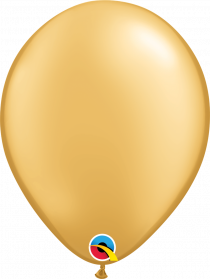 BALÃO LATEX QUALATEX 11" DOURADO