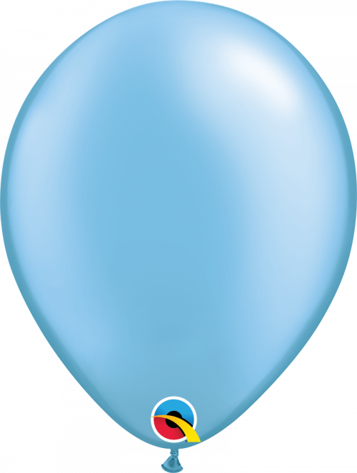 balão latex qualatex azure pérola