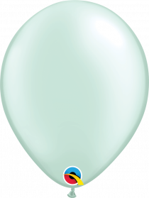 balão latex qualatex verde menta pérola