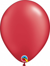 balão qualatex ruby red pérola