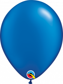 balão latex qualatex azul safira pérola