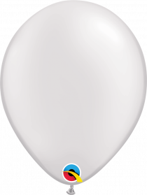 balão latex qualatex branco pérola