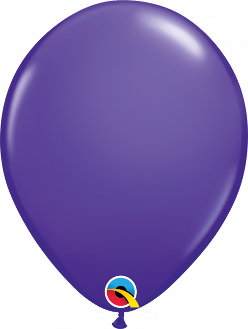 Balão latex qualatex purple violet