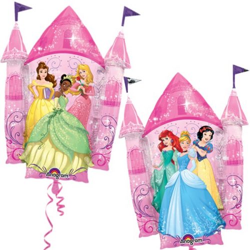 Balão Foil " Castelo Princesas Disney "