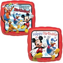 Balão Foil " Mickey Roadster Racers Happy Birthday "