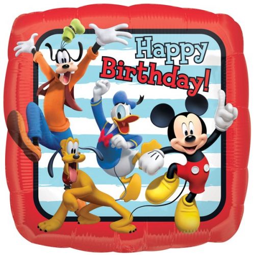 Balão Foil " Mickey Roadster Racers Happy Birthday "