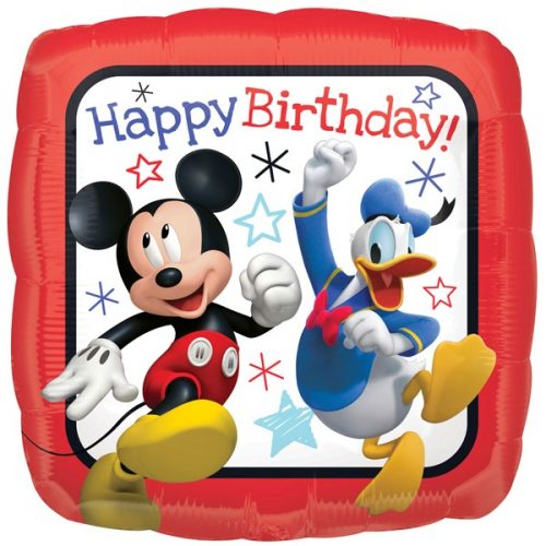 Balão Foil " Mickey Roadster Racers Happy Birthday "