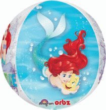 Balão Orbz " Princesa Ariel "