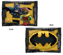 Balão Foil " BATMAN ROBIN LEGO "