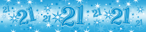 Banner 21 Anos Azul