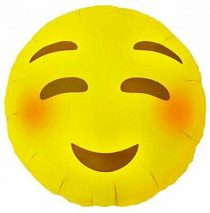 balão emoji sorridente