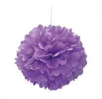 pompom violeta