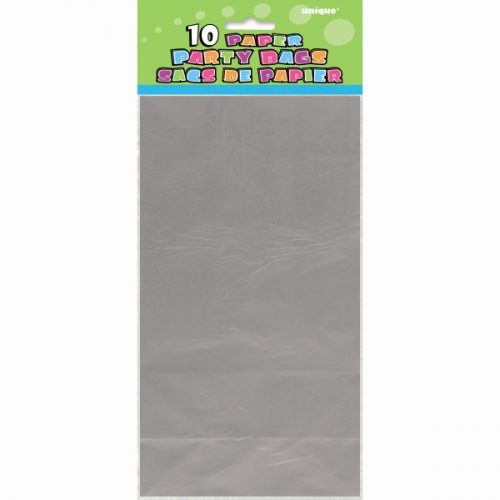 sacos papel Prateado