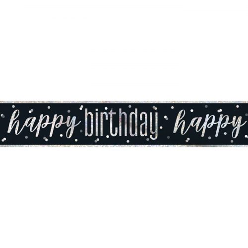 Banner faixa happy birthday