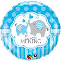 Balão foil - é um menino