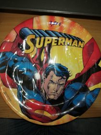 10 PRATOS SUPERMAN 23cm