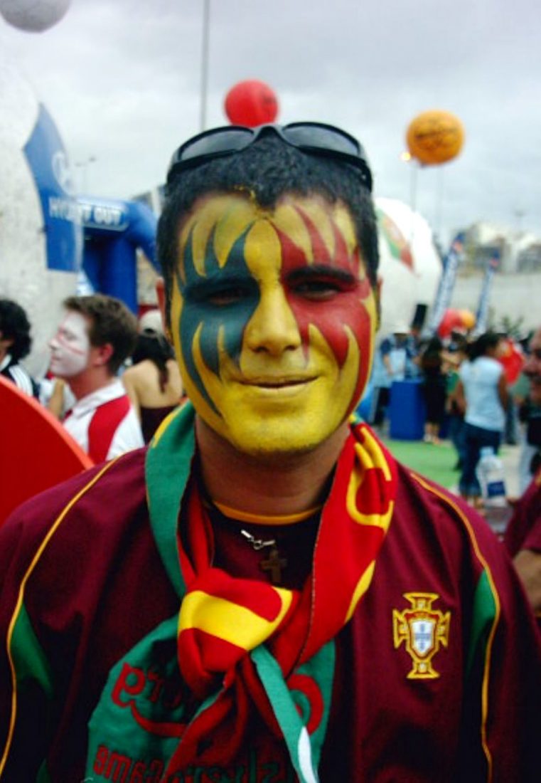 facepainting euro 2004