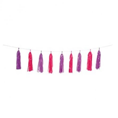 GRINALDA TASSEL 2,75M ROXO & ROSA