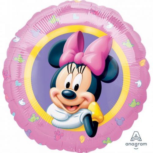 BALÃO FOIL MINNIE ROSA