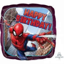 Balão foil spider man happy birthday