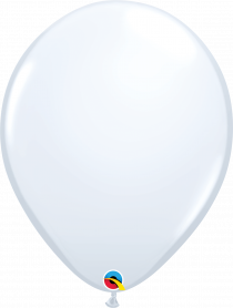 balão latex qualatex branco 16"