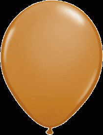 Balão latex qualatex 16" Mocha Brown