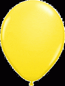 BALÃO LATEX 16" AMARELO